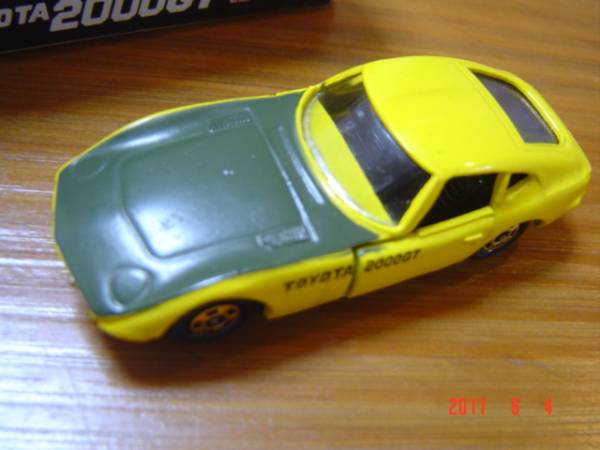 新品トヨタ日本製2000ＧＴ絶版レーシングカー黄黒箱TOYOTA_2