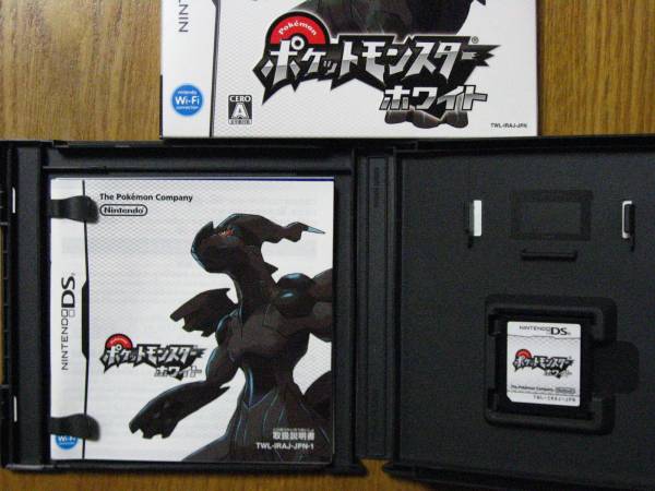 DSソフト★ポケモン　ホワイト★中古美品★外箱付き_2