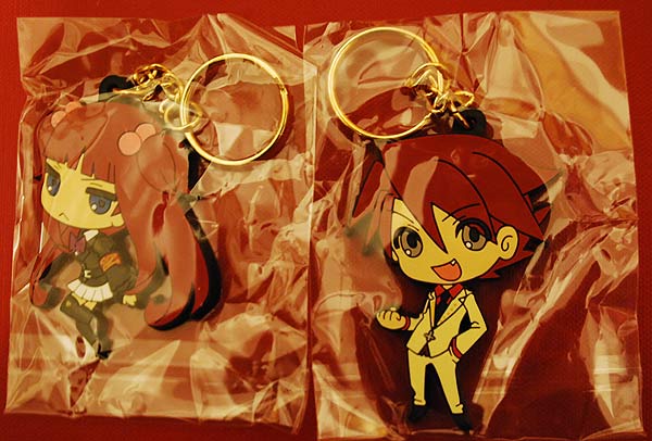 うみねこのなく頃に●ラバー キーホルダー●戦人 縁寿_1