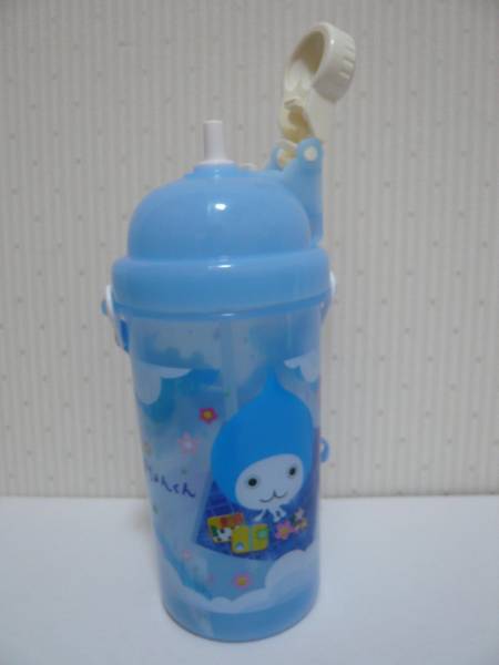 ★ぴちょんくん　水筒★ストロータイプ★肩紐付　子供用★_2