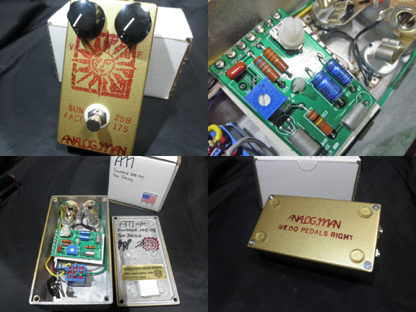 ☆Analogman Sunface 2SB175☆analog.man 美品 fulltone fuzz(ファズ  