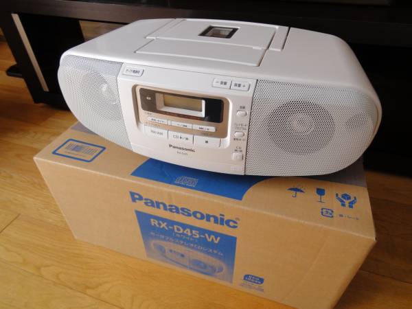 ★Panasonic　ポータブルステレオＣＤシステム RX-D45　新品同様_1