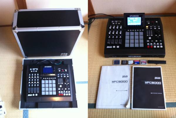 アカイ Akai Mpc5000 ハードケース Mpc4000用 付 リズムマシン 売買されたオークション情報 Yahooの商品情報をアーカイブ公開 オークファン Aucfan Com