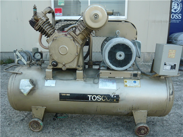 ☆東芝エアーコンプレッサー☆SP106-55T8☆TOSCON☆200V 