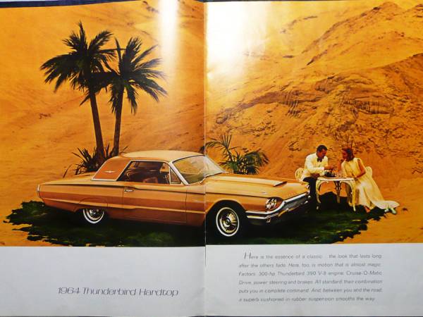 ★1963年【サンダーバード】米カタログ《Thunderbird for 1964》_3