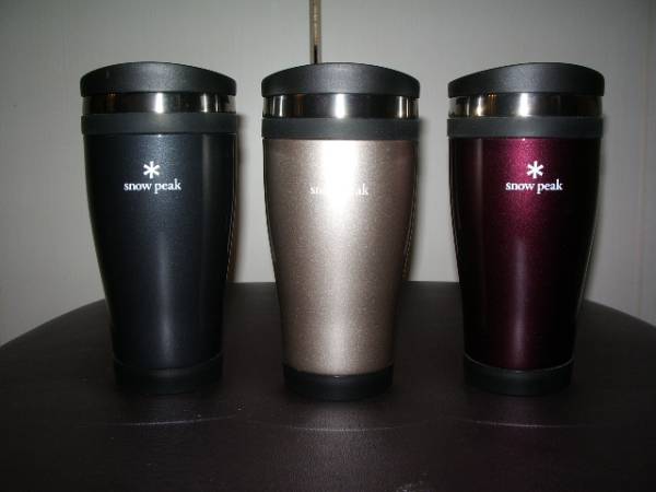 スノーピーク　廃盤限定真空タンブラー３色セットで 送料無料_1