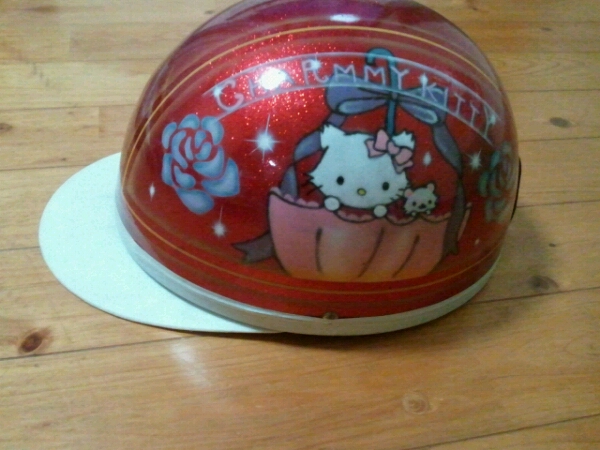 ハローキティ☆コルク半 エアブラシ cbxgs旧車(Lサイズ)｜売買された