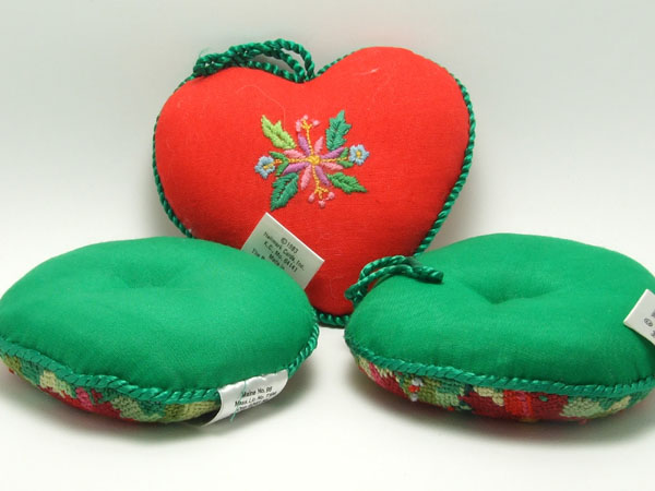 ☆ビンテージ 手刺繍 クリスマスリース オーナメント セット_3