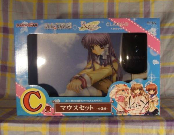 タイトーくじ 2 Key ｃ賞 マウスセット クラナド ゲームキャラクター 売買されたオークション情報 Yahooの商品情報をアーカイブ公開 オークファン Aucfan Com
