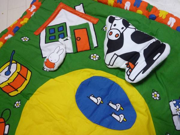 超美品☆ミッフィー やわらかマット☆アポロ社　プレイマット　_1