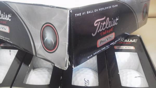 ☆タイトリストPRO V1x(1.2.3.4)新品！訳有り！☆_3