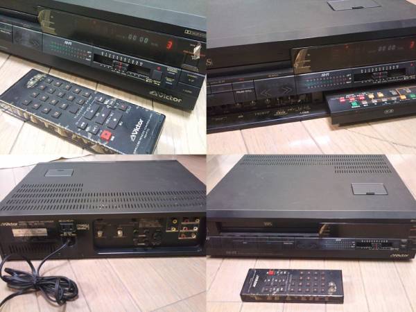 往年の名機☆Victor HiFiビデオ HR-D725 中古品(VHSビデオデッキ