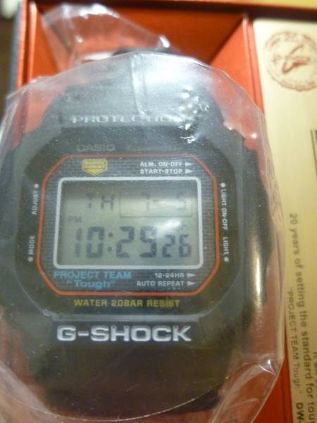 G-SHOCK 20周年記念モデル DW-5000SP-1JR　スピード　未使用_3