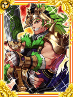 戦国コレクション キラSR+ 炎 [武烈帝]孫堅+ 極_1