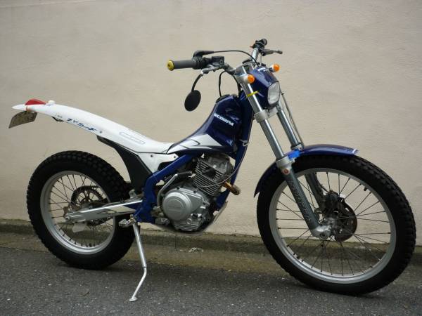 ヤマハスコルパTYS　125F トライアル　ツートラ　オフロード　実働 トライアル スコルパ ヤマハ TYS125F 公道走行可能(車体)｜売買