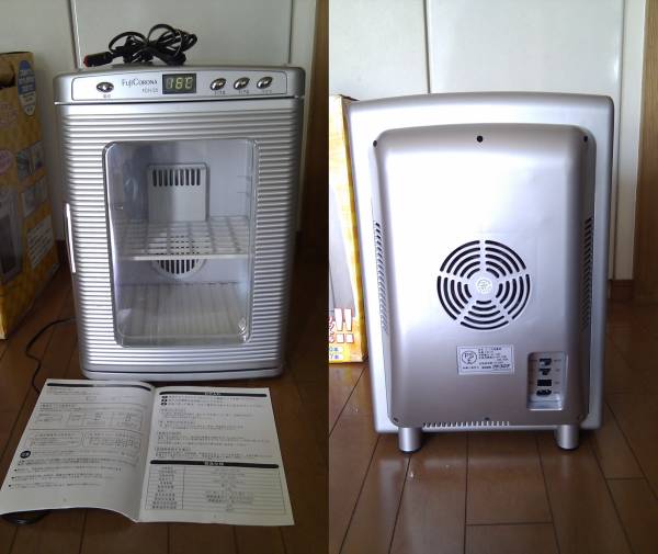 AC／DC2電源 ミニ冷温蔵庫 25L フジコロナ FCH-25(ポータブル 