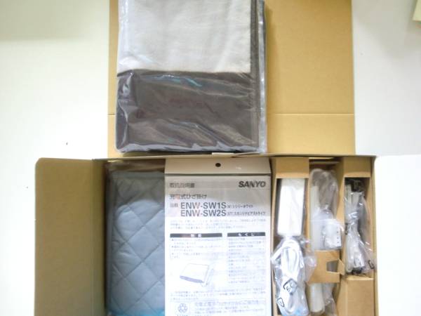 ＳＡＮＹＯ　充電ひざ掛け　ENW-SW2S(ST) ■未使用_2