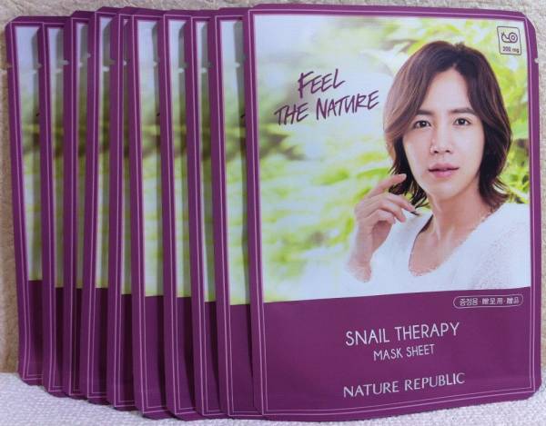 ★NATURE REPUBLIC★チャングンソク　スネイル　マスク20枚_3