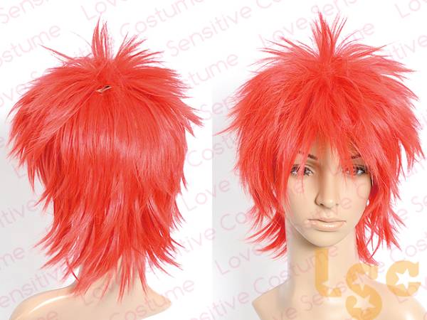 XJAPAN☆hide赤髪ウィッグ☆コスプレサマソニ初登場(hide)｜売買された