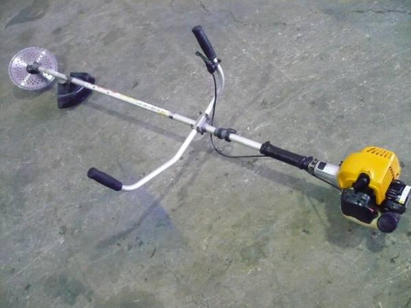 送料込 動作品 ロビン 草刈機 NB2510H ハッピースタート 刃新品(本体 