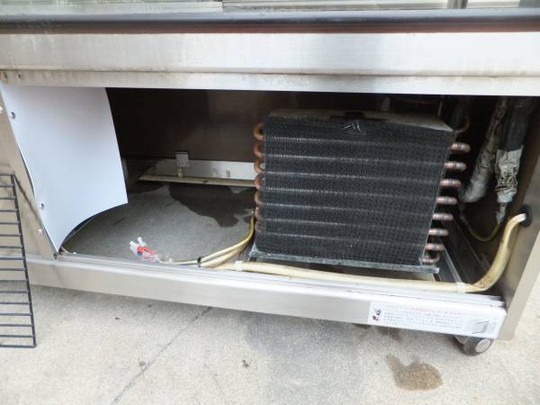 大穂製作所 冷蔵ショーケース OHGU-1200 前引戸 100V 2002年製_3