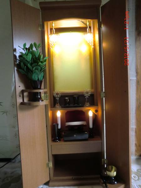 ★超美品創価学会家具調仏壇一式★_1