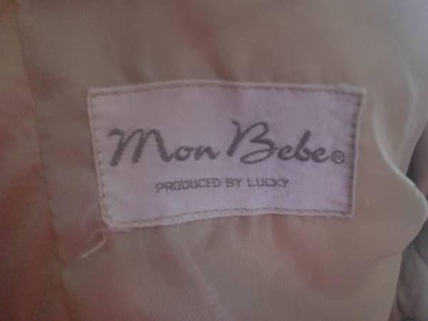 ★モンベベ　３wayママコート　ダウン　ベージュ★_3