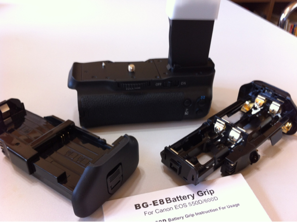 BG-E8 CANON EOS kiss X4 X5 バッテリーグリップ社外品_1