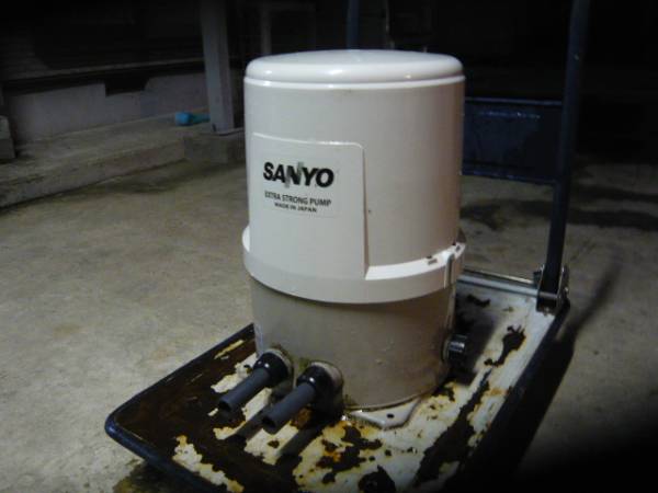 商品SANYO(サンヨー): 浅井戸用自家水・井戸ポンプ P-H125ZF(ポンプ 