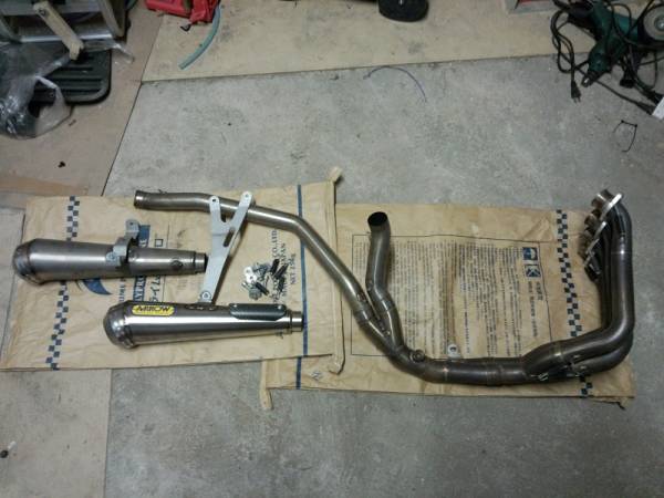 CBR600RR 07-08 PC40 ARROWSフルエキ2本出し(マフラー本体（社外
