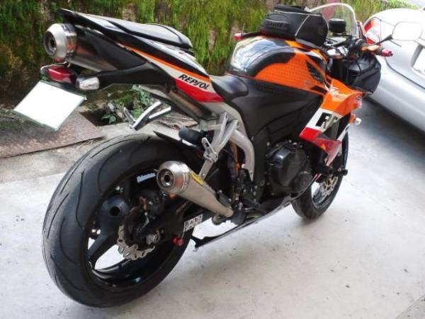CBR600RR 07-08 PC40 ARROWSフルエキ2本出し(マフラー本体（社外
