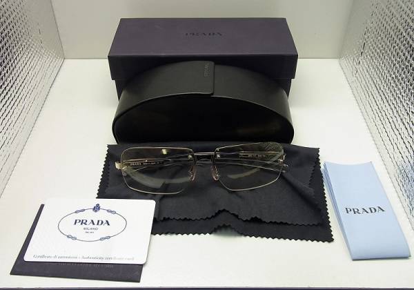 □美品 PRADA プラダ サングラス SPR71C 5AK-7H1(サングラス)｜売買  