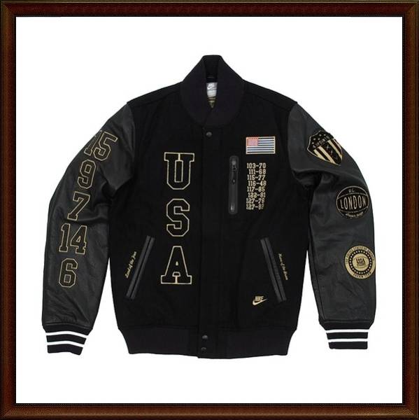極美品　dreamteam ドリームチーム　スタジャン　ブルゾン　ジャケット NIKE NBA/DREAM TEAM DESTROYER/ドリームチームスタジャンBLK