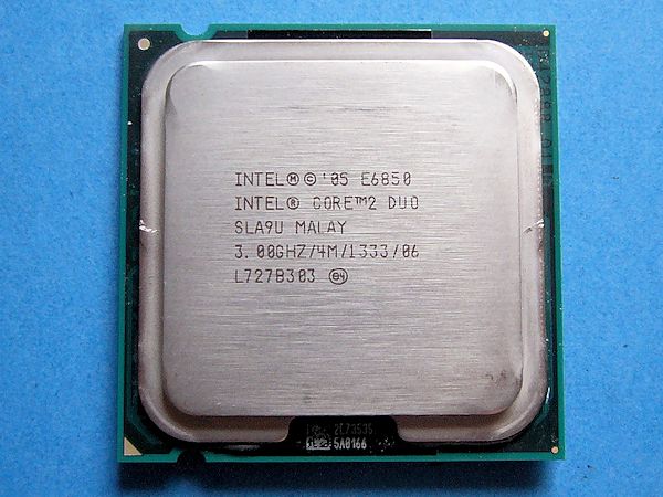 Intel Core 2 Duo E6850 3.0GHz 1333MHz 4M LGA775 SLA9U(Core2)｜売買された ...