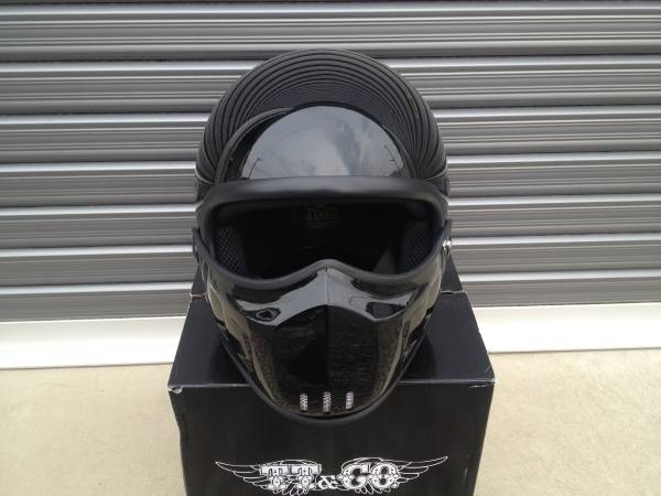 美品 TT＆CO マッドマッスク-J01ブラックJIS/新SG規格品(フリーサイズ