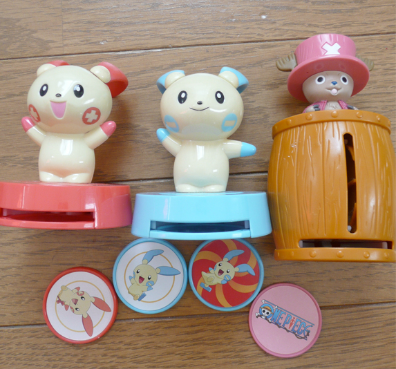 マックハッピーセット ポケモン（プラスルマイナン）コマメンコ