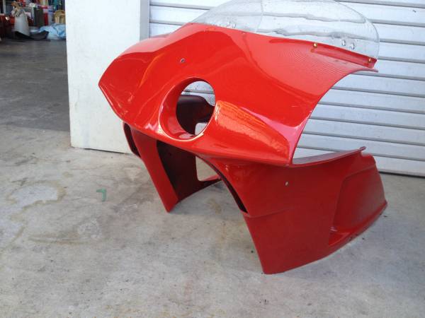 CBR400RR NC23 オメガスピード片目耐久カウル(フロント)｜売買された