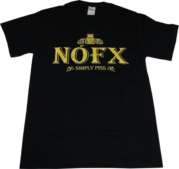 【新作，正規品】 正規品&Delta; NOFX ノーエフエックス piss Tシャツ S(一般)｜売買されたオークション情報、yahooの商品情報をアーカイブ公開 - オークファン 一般