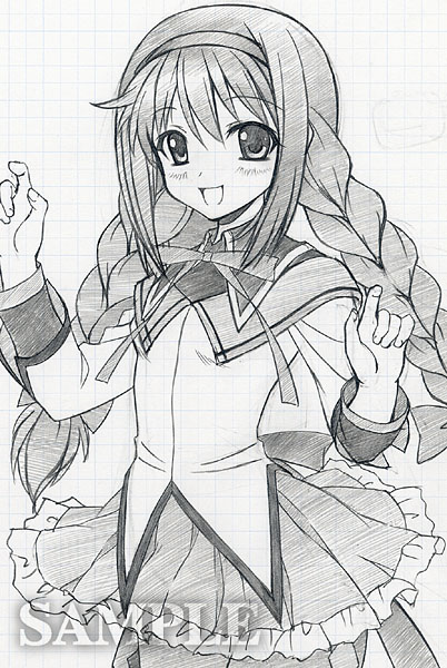 鉛筆 ラフ画 暁美ほむら 同人手描きイラスト 魔法少女 01 コミック アニメグッズ 売買されたオークション情報 Yahooの商品情報をアーカイブ公開 オークファン Aucfan Com