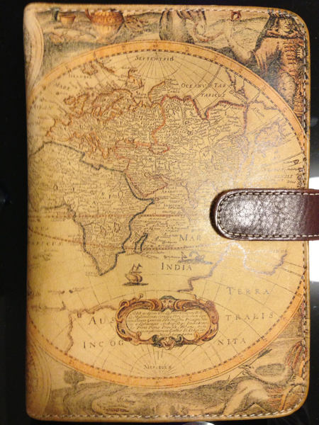 PTM☆システム手帳☆世界地図☆_1