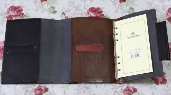 ♣ASHFOED黒手帳　ライフオーガナイザー　新品♣_1