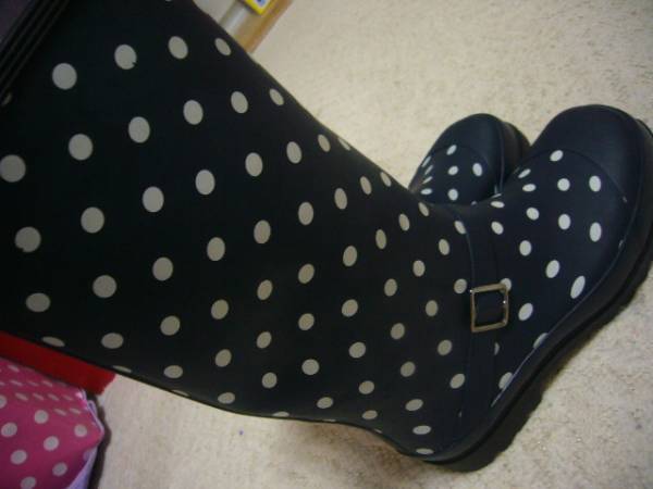 ドット柄レインブーツ長靴しまむらｌｌ 長靴 レインシューズ 売買されたオークション情報 Yahooの商品情報をアーカイブ公開 オークファン Aucfan Com