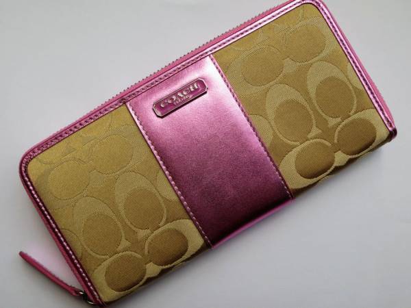 新品 コーチ COACH 長財布 ペネロピシグネスリム 43439 SLGPK(女性用 