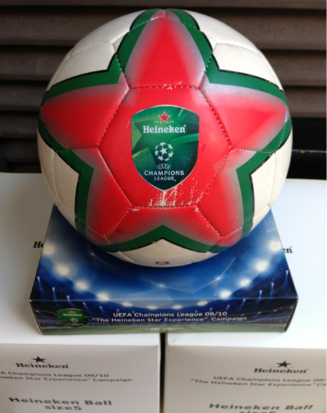 Uefaチャンピオンズリーグ ハイネケン サッカーボール