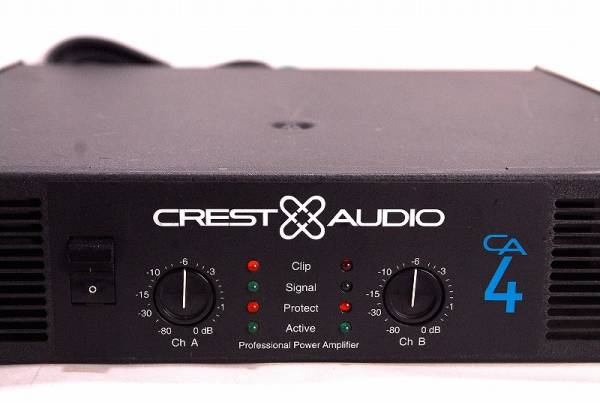 ☆CREST AUDIO(クレストオーディオ) CA4 100V仕様(パワーアンプ)｜売買