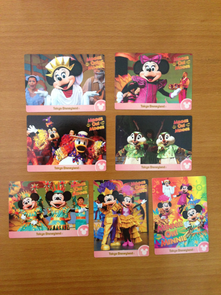 TDL＊ミニーオーミニー＊コレクションカード＊ミニオ(ディズニー