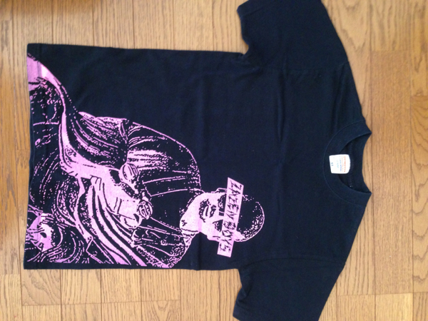 ZAZEN BOYS☆Tシャツ黒Sピンク大仏柄向井秀徳ナンバーガール(Tシャツ