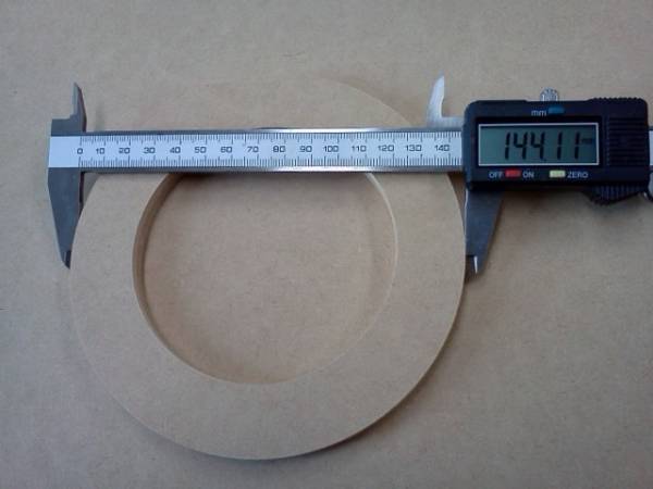 １０ｃｍスピーカー用バッフルボード 送料無料！！_1