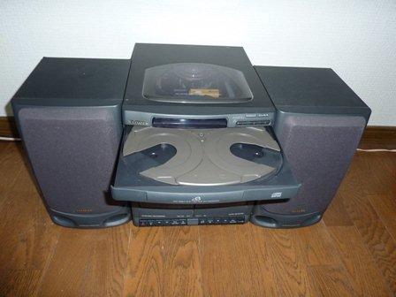 Aiwa ミニコンポ 3CD XG-303 Sony 取説 リモコン付属(システムコンポ