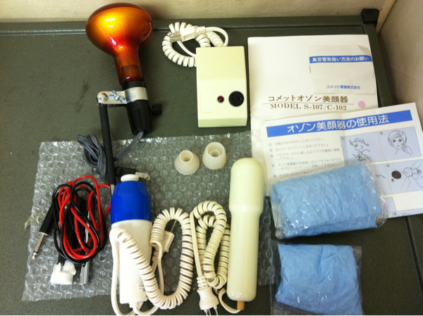 Comet/コメット オゾン美顔器 S-107/C-102 中古品(フェイスケア)｜売買 